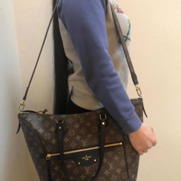 Louis Vuitton Discontinued Monogram Tournelle MM in Noir - Rare - Picture 5 of 12